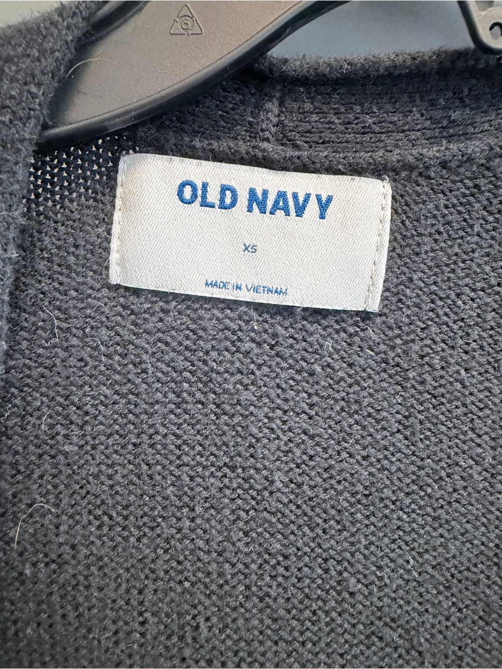 Old Navy women’s.  Charcoal Crewneck Knit Sweater